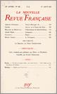 La Nouvelle Revue Française N' 342 (Aoűt 1942)