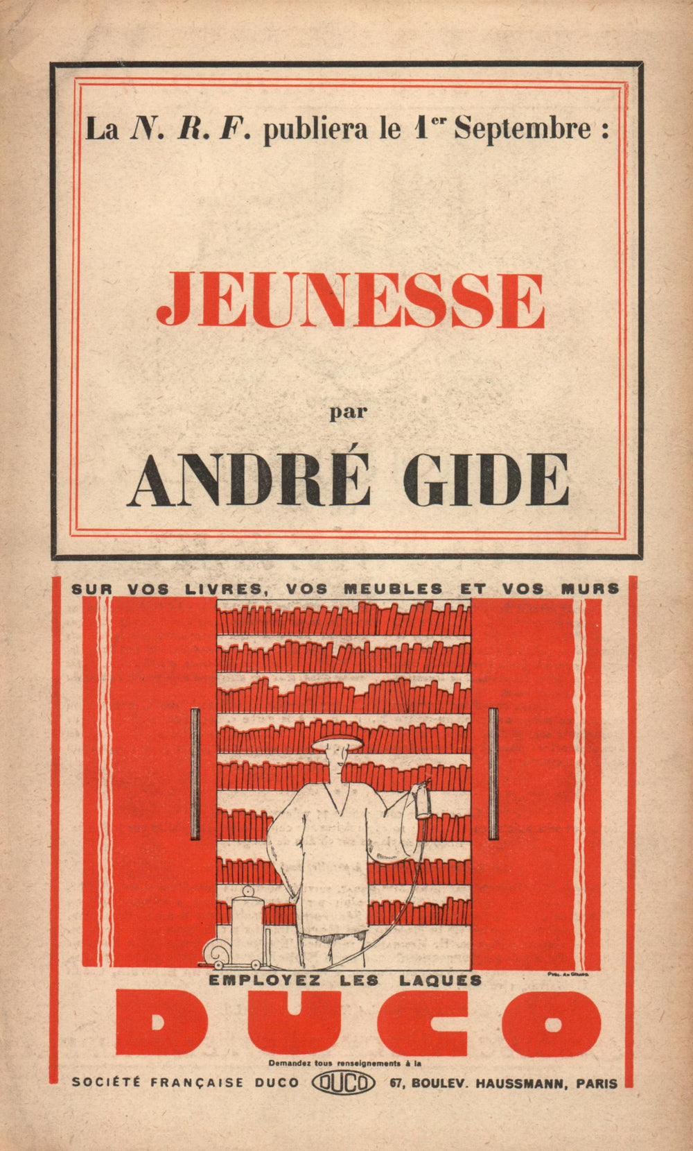 La Nouvelle Revue Française N' 214 (Juillet 1931)