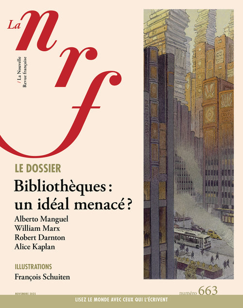 La Nouvelle Revue Française N° 663 (novembre 2025)