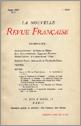 La Nouvelle Revue Française N' 4 (Mai 1909)