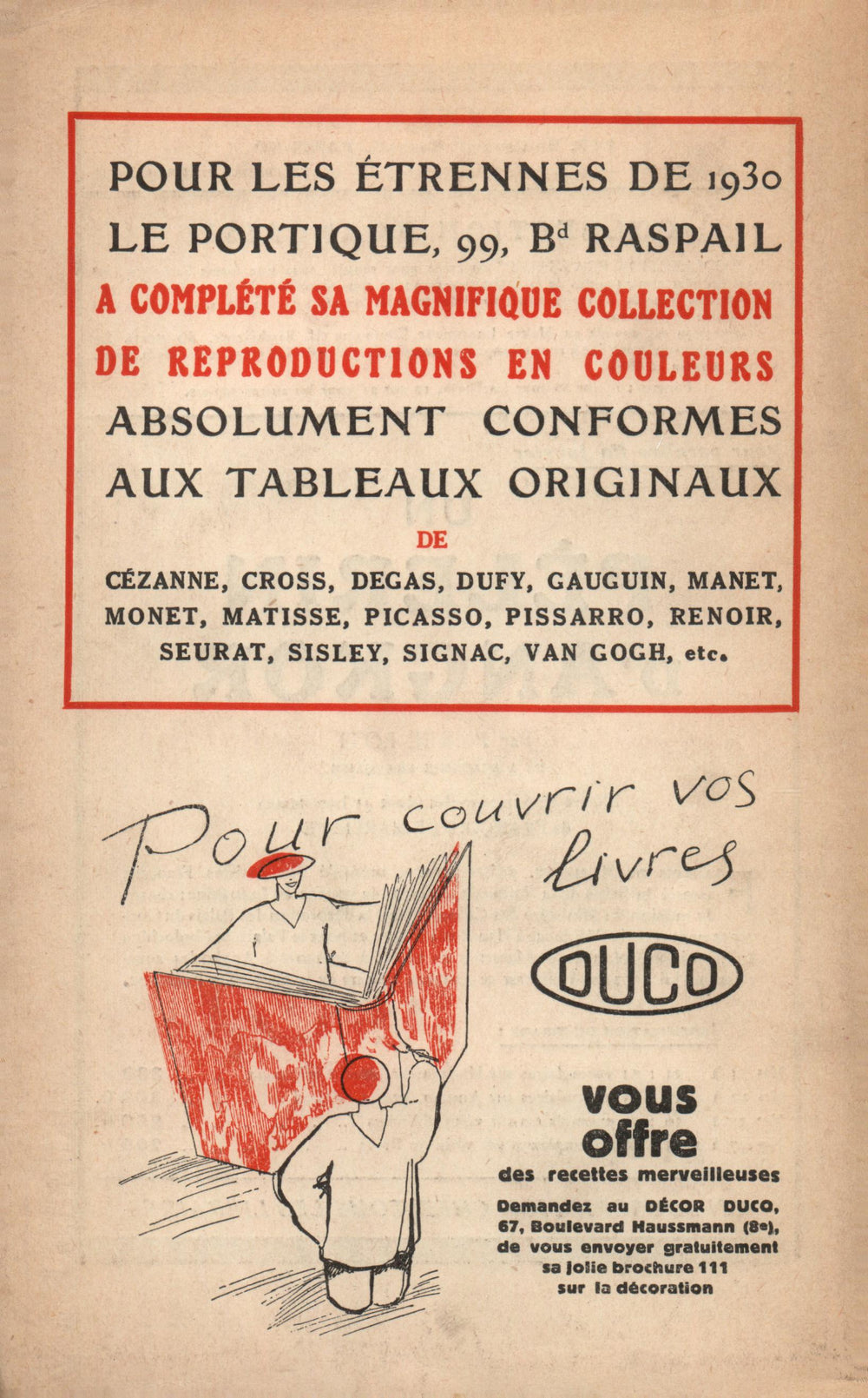 La Nouvelle Revue Française N' 196 (Janvier 1930)