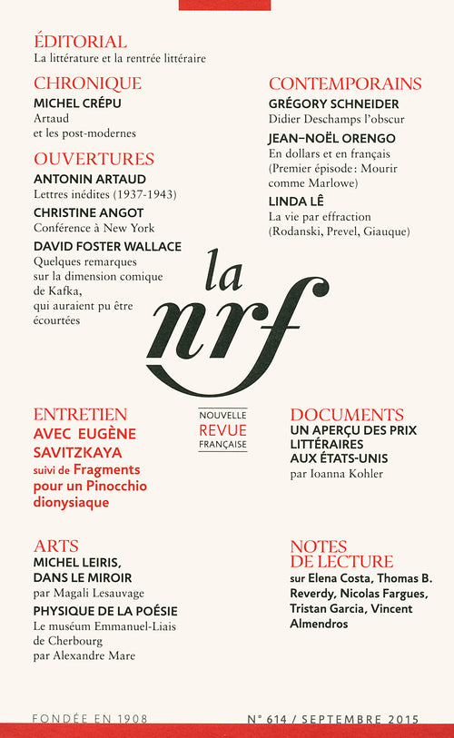 Artaud et les post-modernes