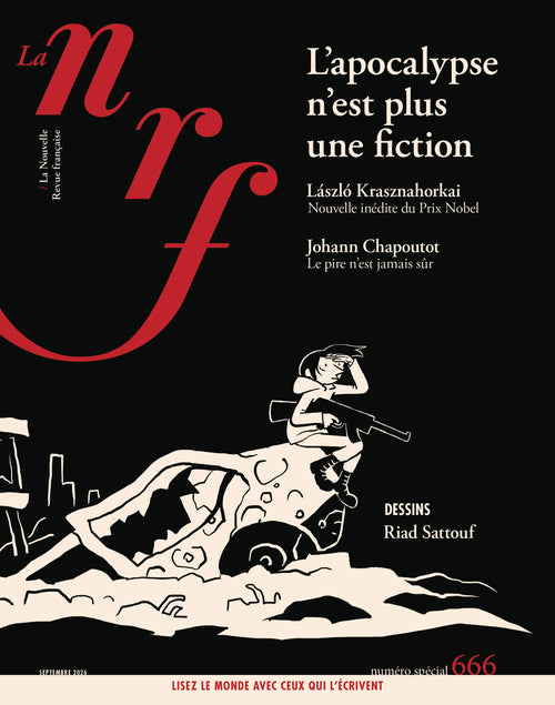 La Nouvelle Revue Française N° 666 (septembre 2026)