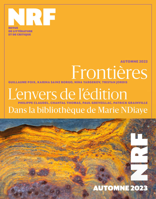 La Nouvelle Revue Française N° 656 (Automne 2023)