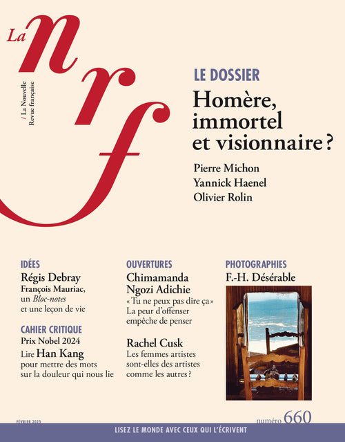 La Nouvelle Revue Française N° 660 (février 2025)