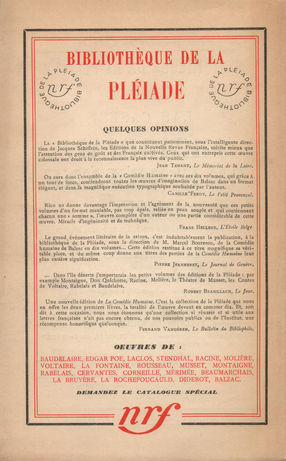 La Nouvelle Revue Française N° 264 (Septembre 1935)