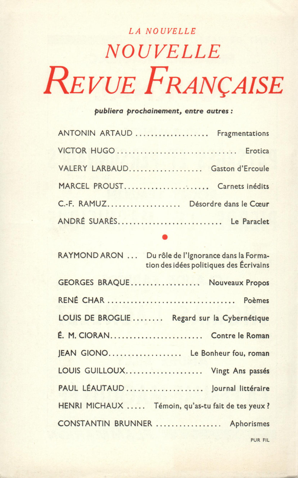 La Nouvelle Nouvelle Revue Française N' 6 (Juin 1953)